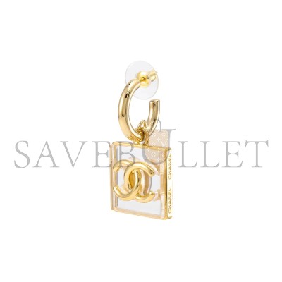 CHANEL EARRINGS WOMEN'S GOLD ABA586